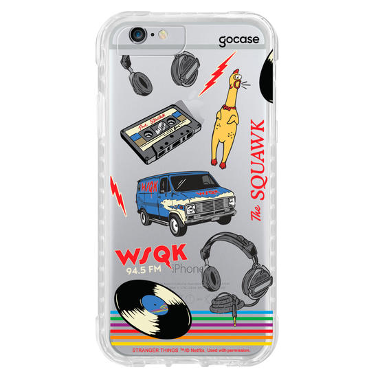 Capinha para celular  Stranger Things - Squawk Pattern