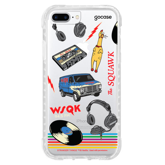 Capinha para celular  Stranger Things - Squawk Pattern