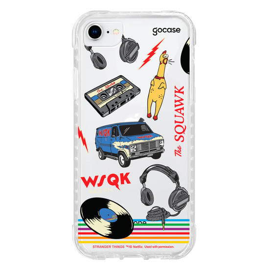 Capinha para celular  Stranger Things - Squawk Pattern