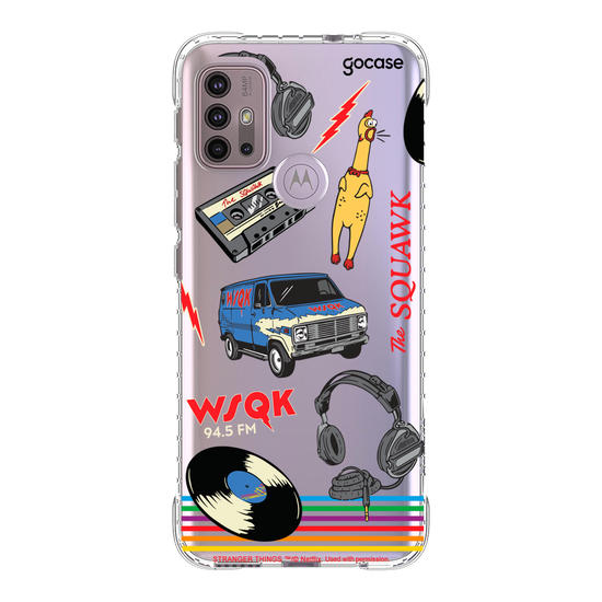 Capinha para celular  Stranger Things - Squawk Pattern