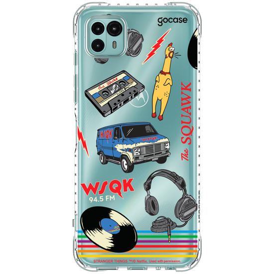 Capinha para celular  Stranger Things - Squawk Pattern