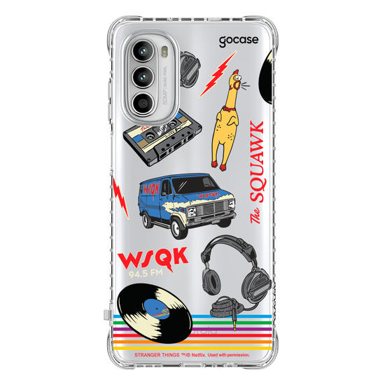 Capinha para celular  Stranger Things - Squawk Pattern