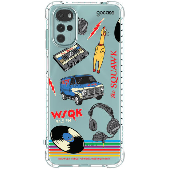 Capinha para celular  Stranger Things - Squawk Pattern