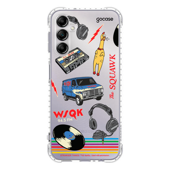 Capinha para celular  Stranger Things - Squawk Pattern