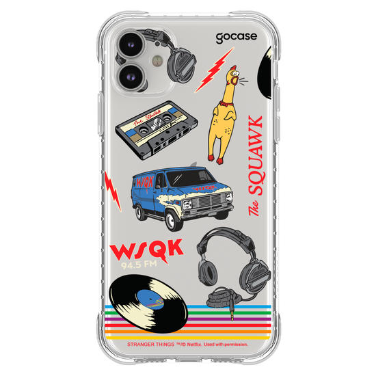 Capinha para celular  Stranger Things - Squawk Pattern