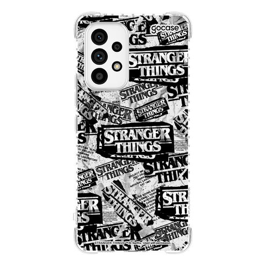Capinha para celular  Stranger Things - Paper Logo