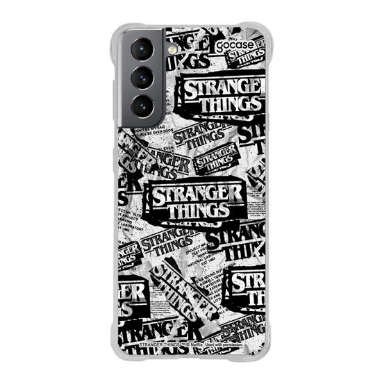 Capinha para celular  Stranger Things - Paper Logo