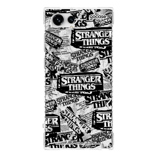 Capinha para celular  Stranger Things - Paper Logo