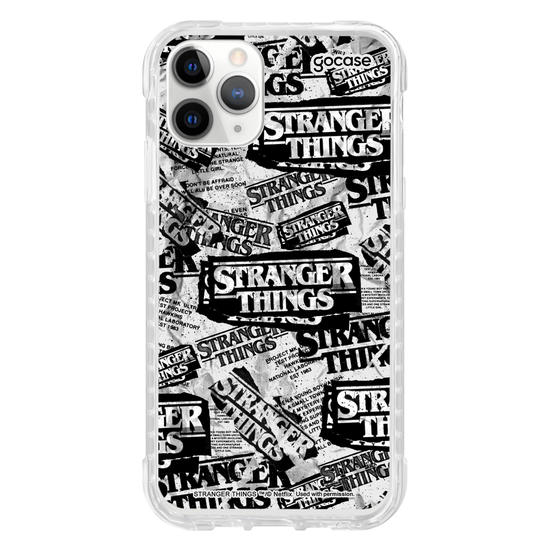 Capinha para celular  Stranger Things - Paper Logo