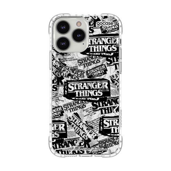 Capinha para celular  Stranger Things - Paper Logo