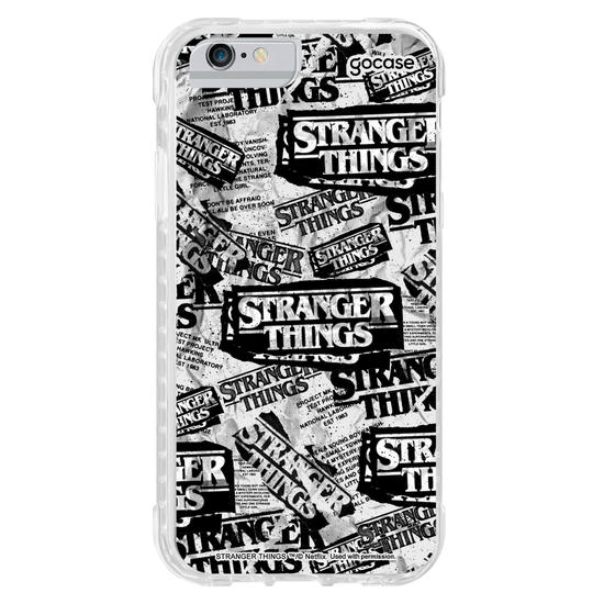 Capinha para celular  Stranger Things - Paper Logo