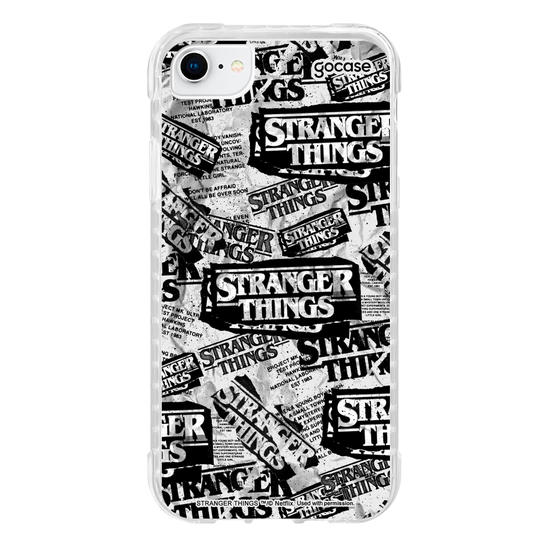 Capinha para celular  Stranger Things - Paper Logo