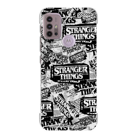 Capinha para celular  Stranger Things - Paper Logo