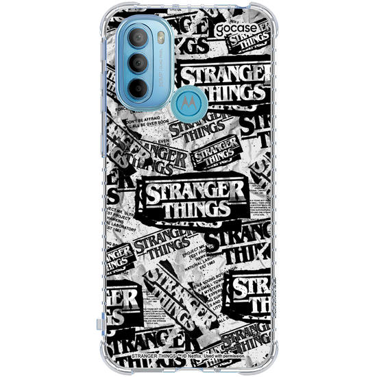 Capinha para celular  Stranger Things - Paper Logo