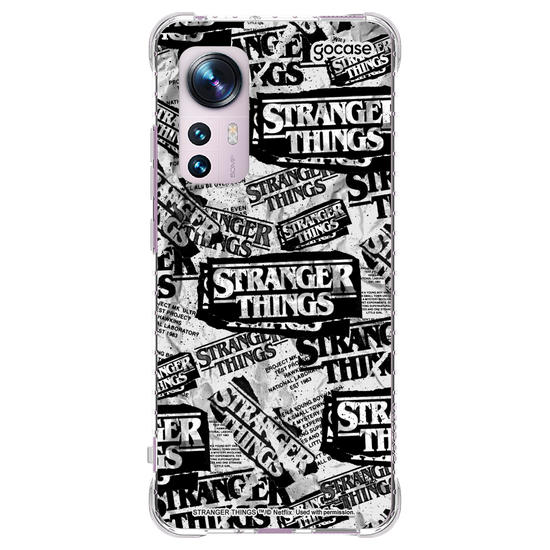 Capinha para celular  Stranger Things - Paper Logo