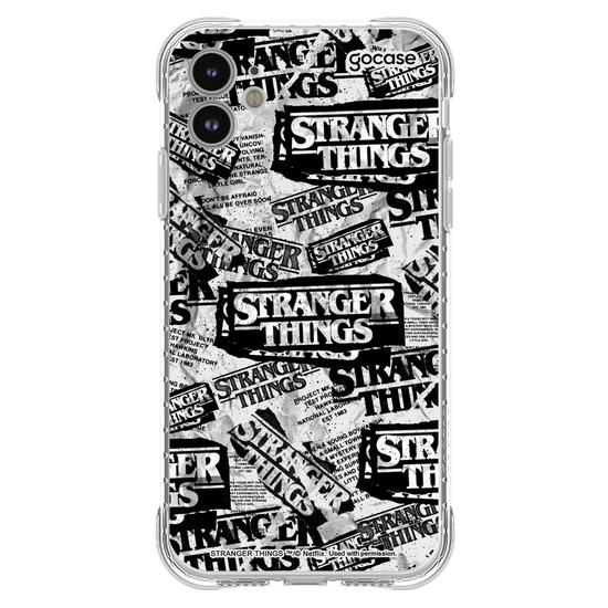 Capinha para celular  Stranger Things - Paper Logo