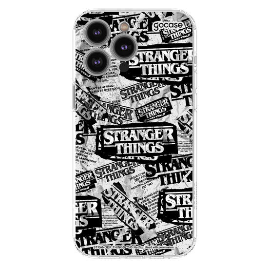 Capinha para celular  Stranger Things - Paper Logo