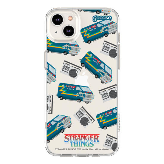 Capinha para celular  Stranger Things - The Squawk 8-bit Pattern