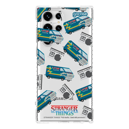 Capinha para celular  Stranger Things - The Squawk 8-bit Pattern