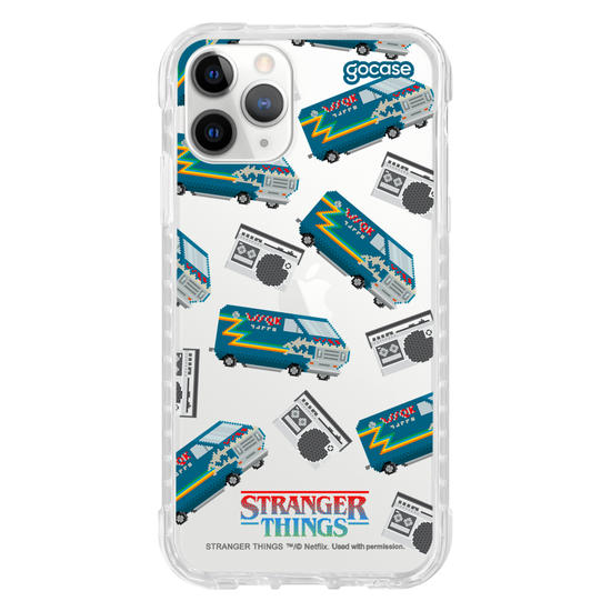 Capinha para celular  Stranger Things - The Squawk 8-bit Pattern