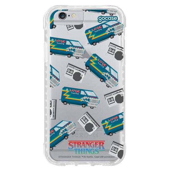 Capinha para celular  Stranger Things - The Squawk 8-bit Pattern