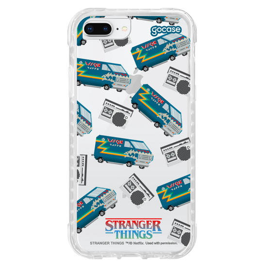 Capinha para celular  Stranger Things - The Squawk 8-bit Pattern