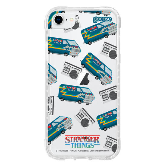 Capinha para celular  Stranger Things - The Squawk 8-bit Pattern