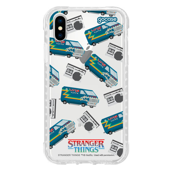Capinha para celular  Stranger Things - The Squawk 8-bit Pattern