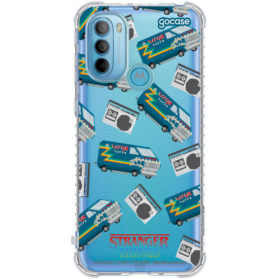 Capinha para celular  Stranger Things - The Squawk 8-bit Pattern