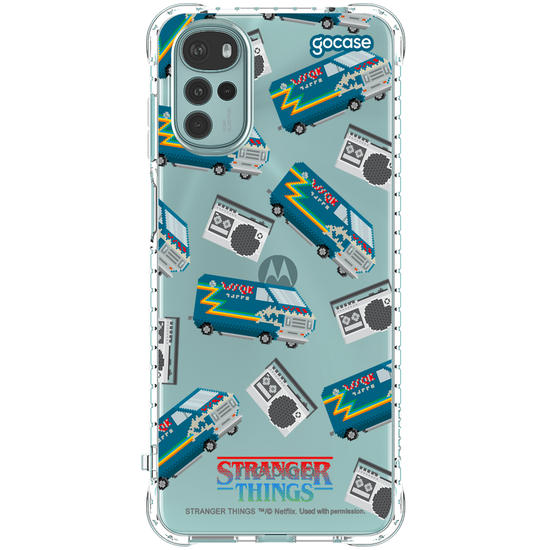 Capinha para celular  Stranger Things - The Squawk 8-bit Pattern