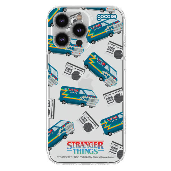 Capinha para celular  Stranger Things - The Squawk 8-bit Pattern