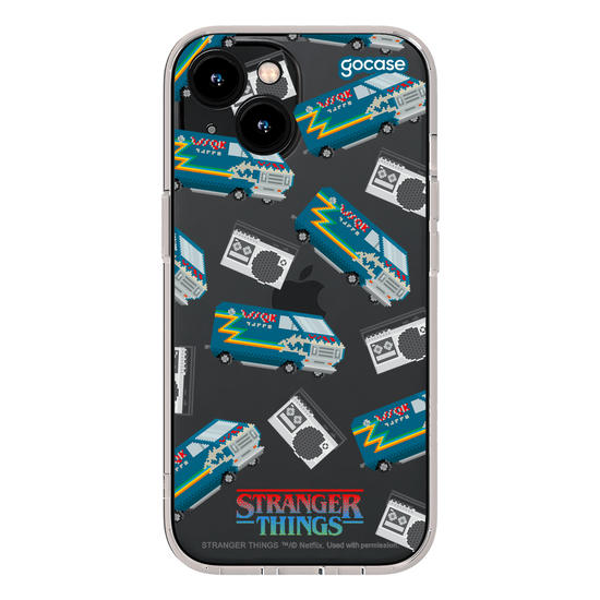 Capinha para celular  Stranger Things - The Squawk 8-bit Pattern