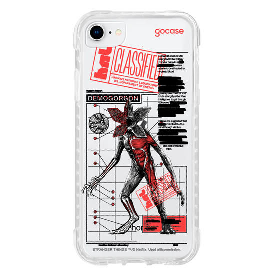 Capinha para celular  Stranger Things - Anatomia do Demogorgon