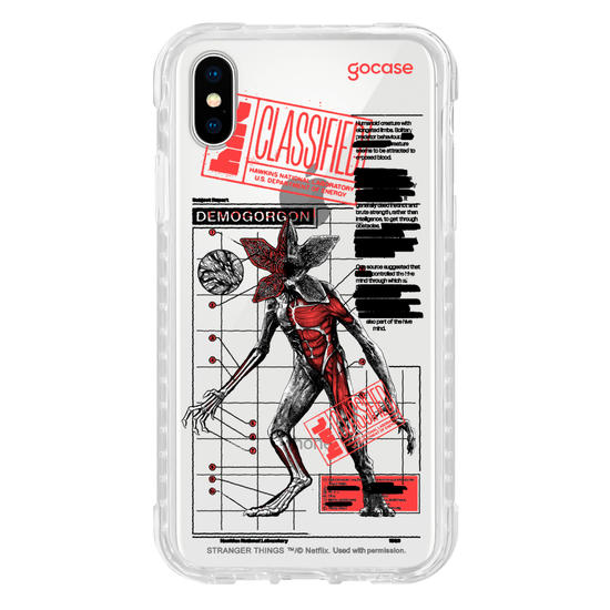 Capinha para celular  Stranger Things - Anatomia do Demogorgon