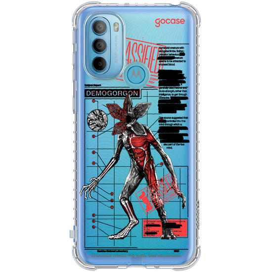 Capinha para celular  Stranger Things - Anatomia do Demogorgon