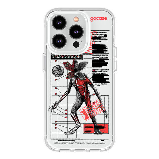 Capinha para celular  Stranger Things - Anatomia do Demogorgon