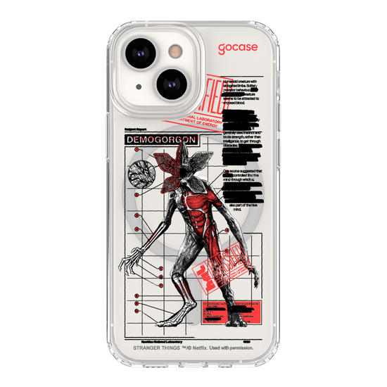 Capinha para celular  Stranger Things - Anatomia do Demogorgon