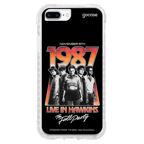 Capinha para celular  Stranger Things - Hawkins 1987