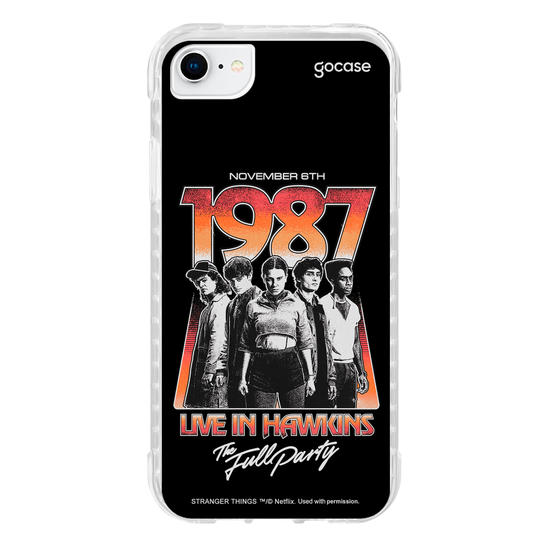 Capinha para celular  Stranger Things - Hawkins 1987