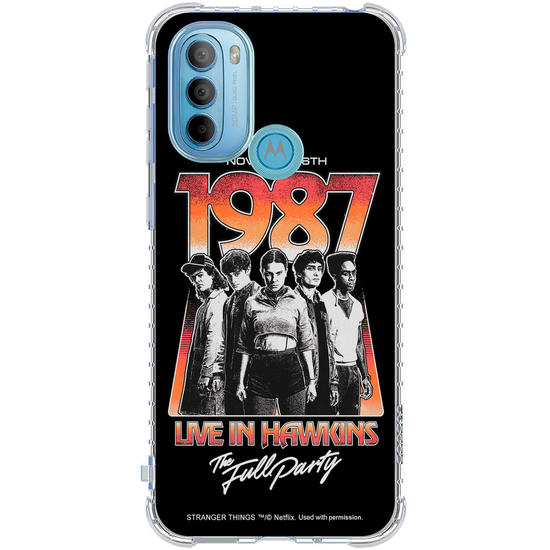 Capinha para celular  Stranger Things - Hawkins 1987
