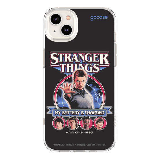 Capinha para celular  Stranger Things - Poster My Battery Is Charged