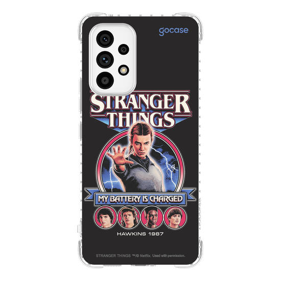 Capinha para celular  Stranger Things - Poster My Battery Is Charged
