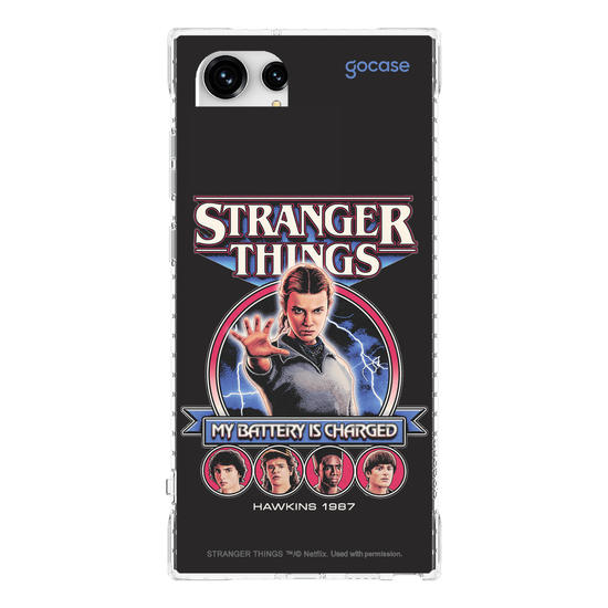 Capinha para celular  Stranger Things - Poster My Battery Is Charged