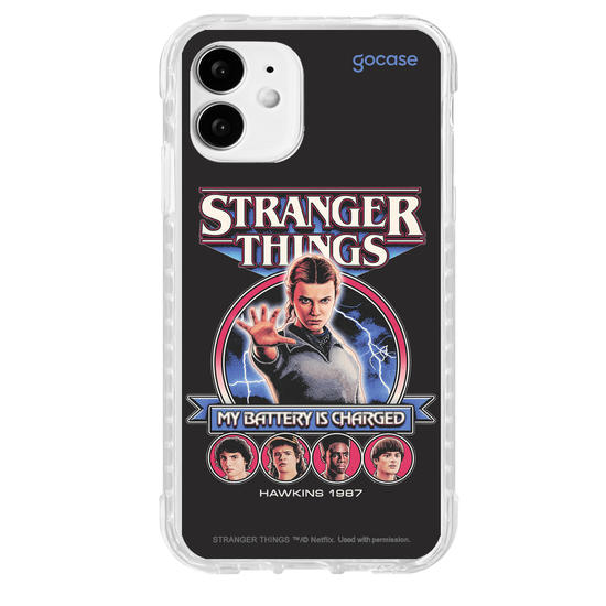 Capinha para celular  Stranger Things - Poster My Battery Is Charged