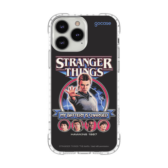 Capinha para celular  Stranger Things - Poster My Battery Is Charged