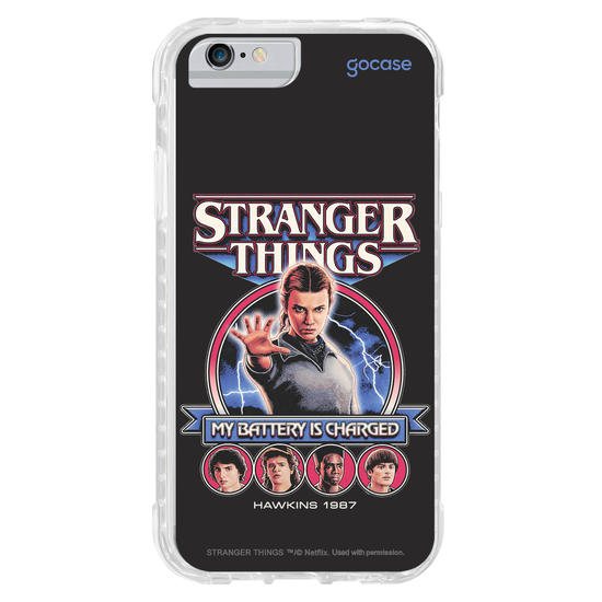 Capinha para celular  Stranger Things - Poster My Battery Is Charged