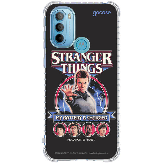 Capinha para celular  Stranger Things - Poster My Battery Is Charged