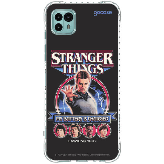 Capinha para celular  Stranger Things - Poster My Battery Is Charged