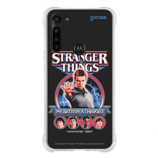 Capinha para celular  Stranger Things - Poster My Battery Is Charged