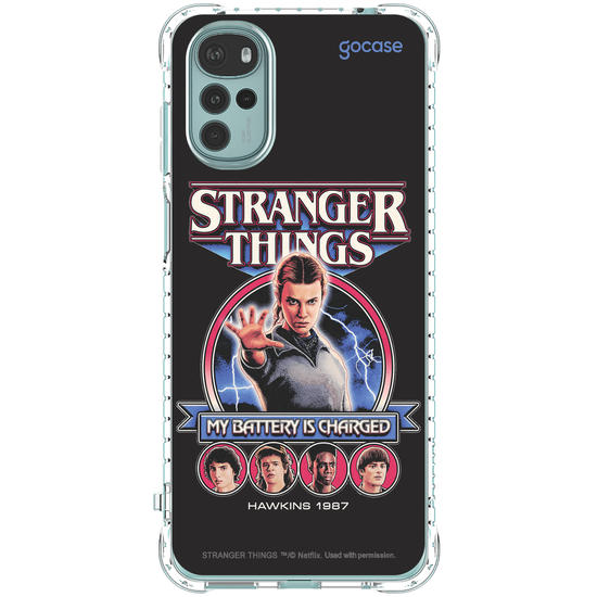 Capinha para celular  Stranger Things - Poster My Battery Is Charged
